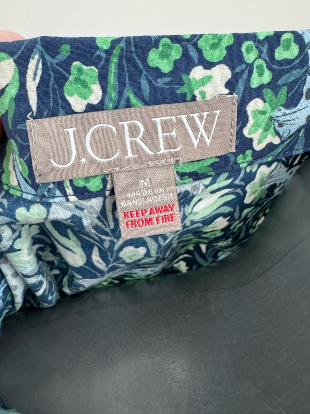 Liberty Print JCrew Cotton Pajama Set - Picture 4 of 6